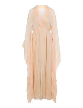Vestito lungo in chiffon