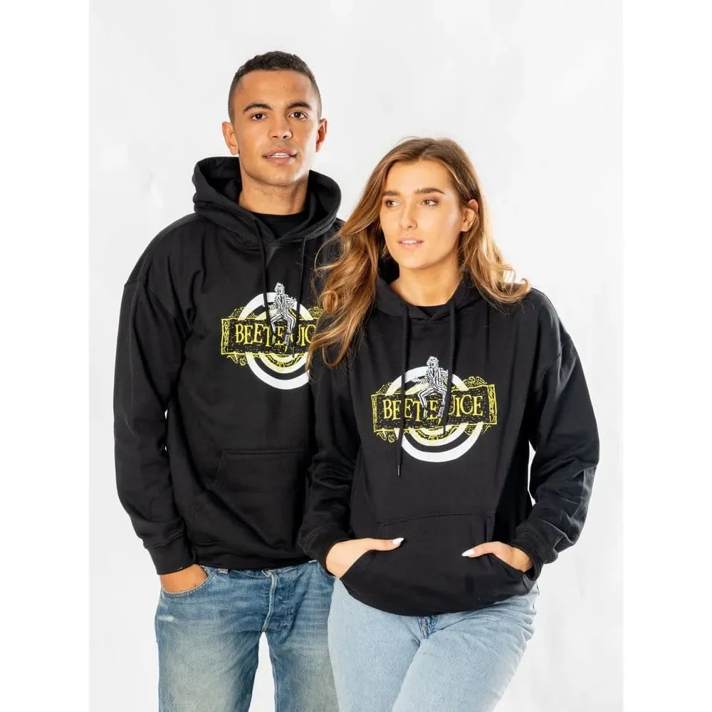 Sweat à Capuche Beetlejuice Spiral Black / Multicolor XL unisex - CID - FashionsVida