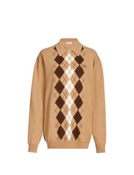 Miu Miu Pull polo en cachemire