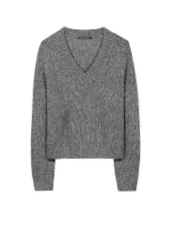 Luisa Cerano Pull-over gris 34