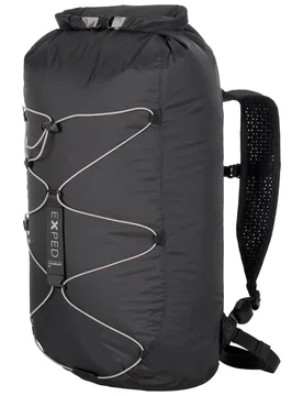 Sac de randonnée journée - Cloudburst 25 Black en Nylon - Noir - Exped - FashionsVida