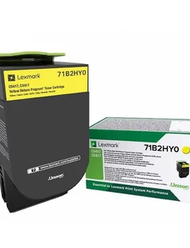 Toner 71b2hy0 Haute Capacité Yellow One Size unisex - Lexmark - FashionsVida