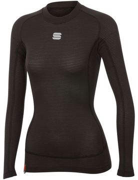 Td mid camiseta térmica manga larga mujer Negro (M)