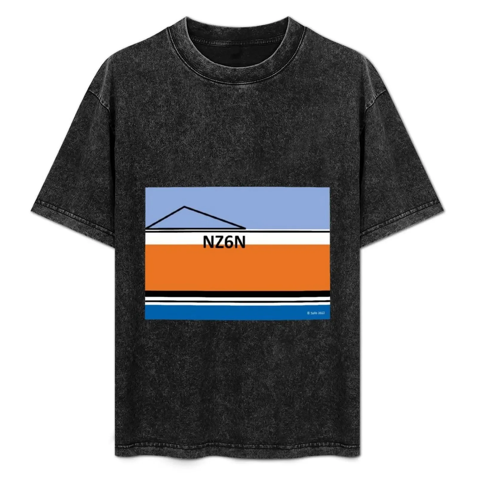 NZ6N Insignia T-Shirt Abstract Pattern Print Top - Aliexpress - FashionsVida