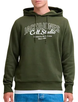 Makoto sudadera hombre Verde (M) - J&J - FashionsVida