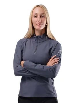 Rash Guard Manches Longues Motion 1/4 Zip Slate M