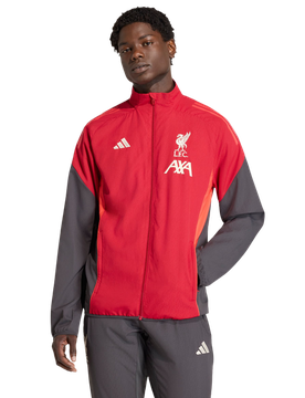 Liverpool Herren Trainingsoberteile - Rot - Größe XXL - Poly Woven Red XXL
