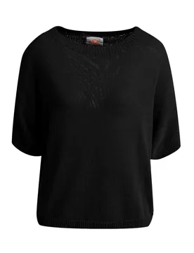 PULLOVER KNIT SHORT SLEEVES female
