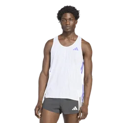 Adizero Tank Top Herren T-Shirts - Weiß - Größe M - Poly Mesh White M