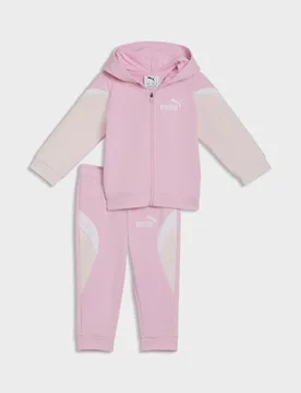 TUTA ESS BLOCK FULL ZIP CAPP BIMBA - Puma - FashionsVida