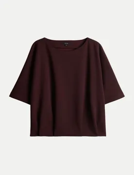 Opus Sweatshirt Ginne Braun 44 - Opus - FashionsVida