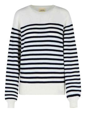 Viola White Cashmere Blend Sweater