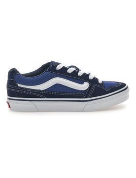 Sneakers Blu e Nere In Tela Caldrone 36½