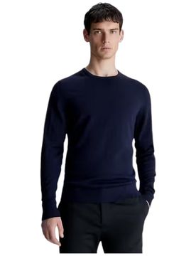 Maglioncino merino blu K10K109474CHW