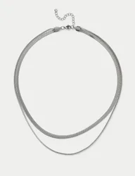 Pack Snake Chain Necklace Gold male