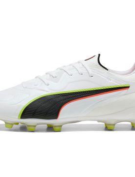 King 20 pro fg/ag botas de futbol cesped artificial Blanco (44)