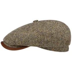 Hatteras Lifton Flat Cap by - beige-brown - Herren - Size: 56 cm