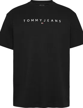 T-shirt à Manches Courtes Reg Linear Logo Black 4XL