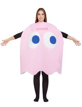 Pinky Geist Pac-Man Kostüm für Erwachsene - male