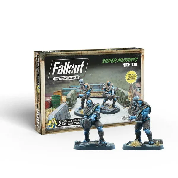 Fallout: Wasteland Warfare - Super Mutants: Nightkin - Modiphius - FashionsVida