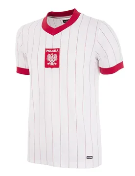 Trikot Pologne 1982 - Blanc - male - Size: L
