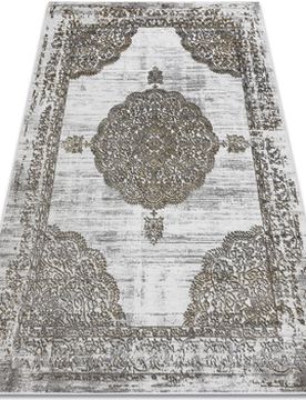 Teppiche Teppich Lira E1468 Rosette, Strukturell, Modern, G 80x150 Cm 80x150 Cm