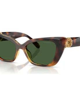 Occhiali da sole, Forma Cat-eye, SK6047, Marrone chiaro OS - Swarovski - FashionsVida