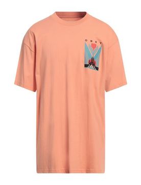 OBEY T-shirts Herren Lachs S Herren
