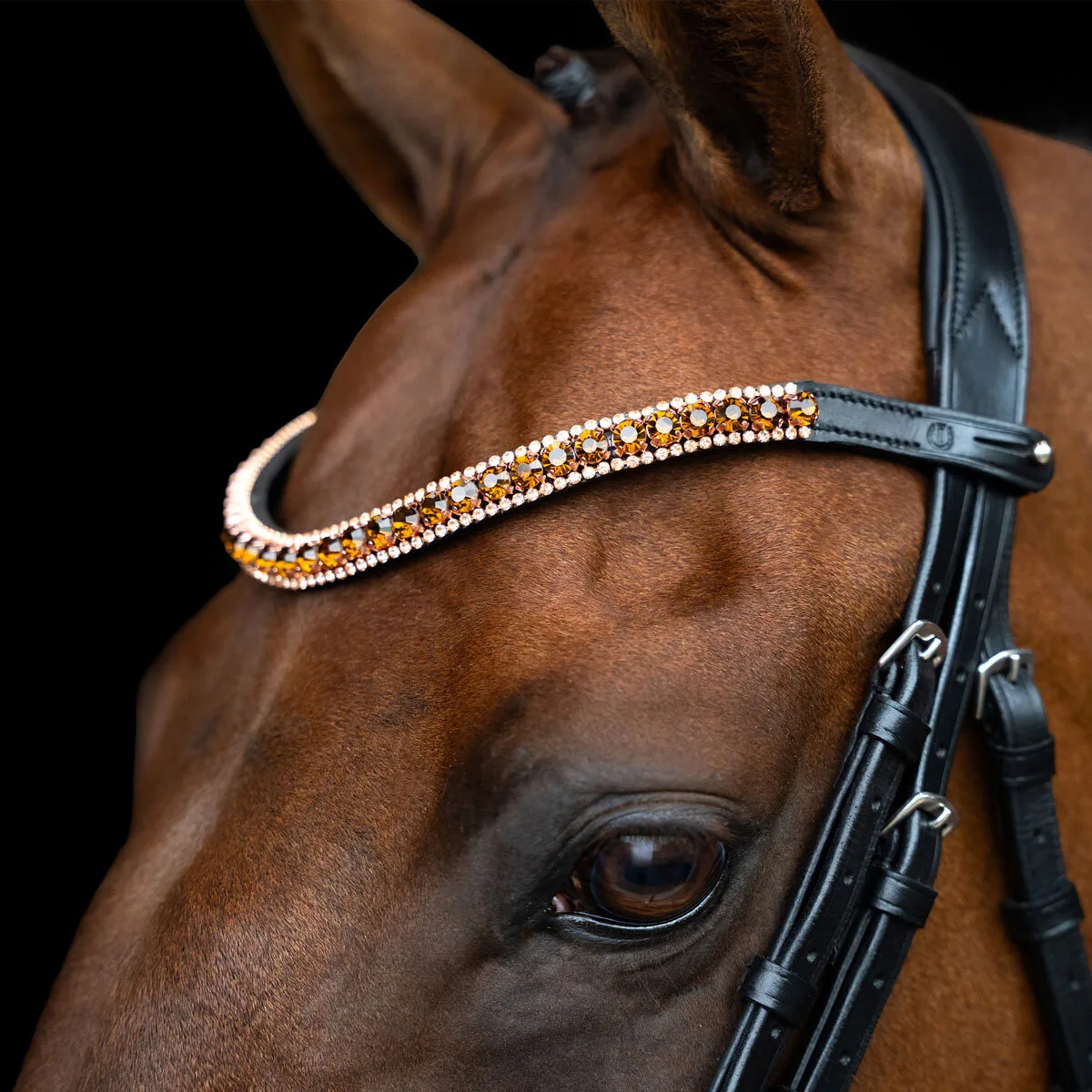 Stirnband IRH GRANDE bronze Full - Imperial Riding - FashionsVida