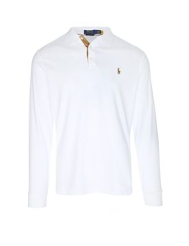 Poloshirt Custom Slim Fit blanco S