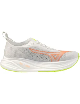 Chaussures de running - Neo Zen 2 Ws GF White/Flamingo Coral/Lime Pulp - Taille 6 UK - Blanc - Mizuno - FashionsVida