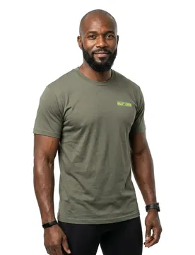 T-shirt à Manches Courtes Neon Sign Dusty Olive M