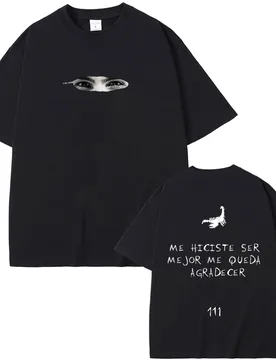 Rapper Milo J Eyes Graphic T-shirt 111 Album Merch T-shirts Men Hip Hop Fashion T Shirts Men's Casual Cotton Vintage Tee Shirt - Aliexpress - FashionsVida