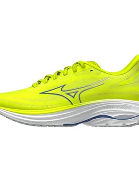 Wave Ultima 17 Running Shoes Lightning Yellow / Surf the Web / Harbor Mist UK 8 Men - Mizuno - FashionsVida