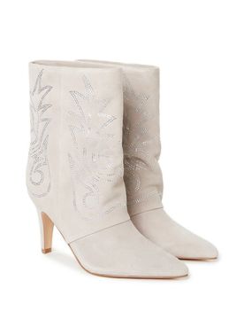 Guess Bottines à talon en cuir