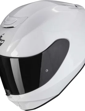 Casco Moto Integrale EXO-391 SOLID Bianco taglia L - Scorpion - FashionsVida