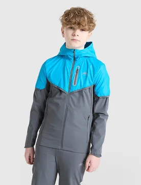 Giacca Antivento Vertigo Colour Block Junior - Grigio, grigio grigio Bambino taglia M - Trailberg - FashionsVida