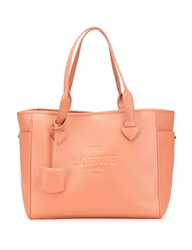 Leather Heritage Tote - LOEWE - FashionsVida