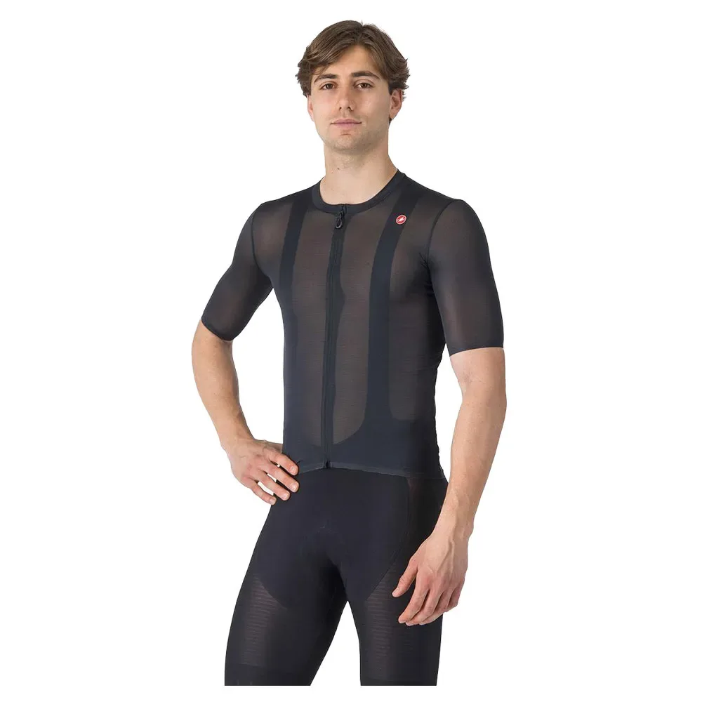 Maglia A Maniche Corte Superleggera A/c Light Black - Castelli - FashionsVida