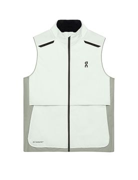 Chaleco de running para mujer Weather Vest menta M