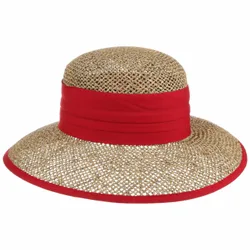 Talea Beach Straw Hat by - red - Damen - Size: One Size
