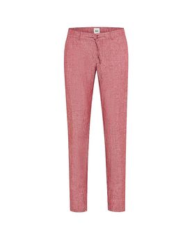 Leinenhose FABIO JOK rot 36/L32 herren