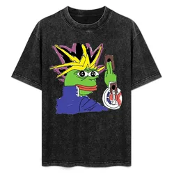 Pepe Muto T-Shirt Vintage Style Printed Top