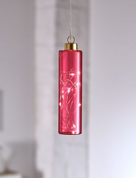LED-Hängeleuchte pink Eldo