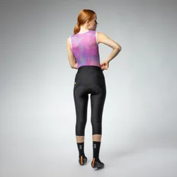 Pantaloncini ciclismo 3/4 senza bretelle donna MASTER 2.0 PR-E nero 2026