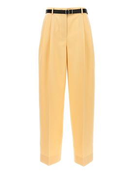 Jil Sander Pantaloni di lana pences