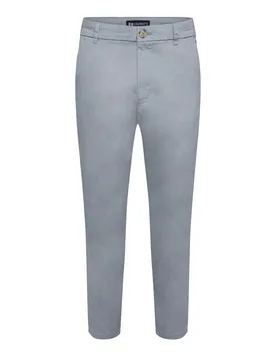 Mens Roysden Chino Trousers In Grey - Size 34w/34l - Crosshatch - FashionsVida