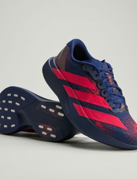 Scarpe adizero EVO SL 46 2/3 Dark Blue / Lucid Red / Muted Purple