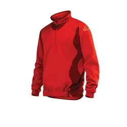 Sweatshirt 1/4 Reißverschluss Kind 4 étoiles - Rouge - male - Size: 11/12 ans