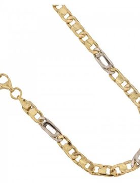 Collana Uomo in Oro Giallo e Bianco 803321711377